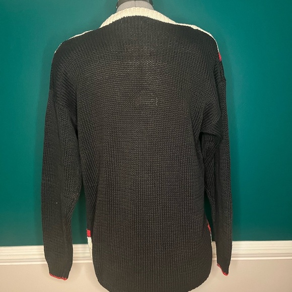 Vintage Festive Teddy Bear Christmas Sweater - Picture 2 of 5